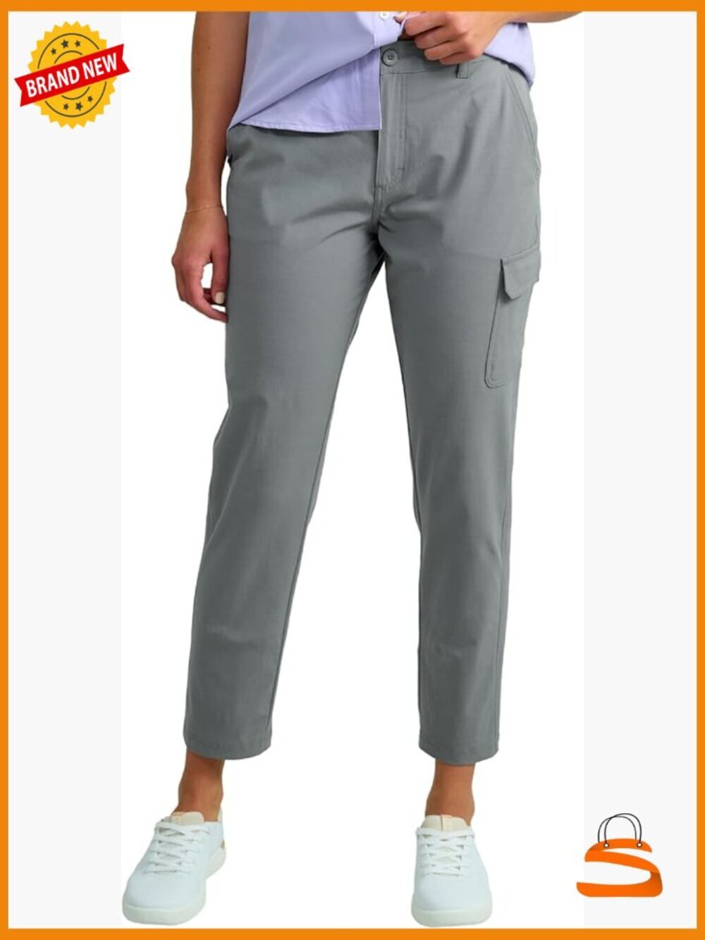 Quick-Dry Fishing Pants with UPF 30+ Sun Protection, Stretch Fabric